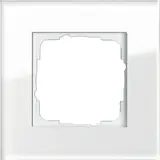 GIRA 021112 Abdeckrahmen Esprit 1-fach | glas weiß