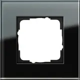 GIRA 021105 Abdeckrahmen Esprit 1-fach | glas schwarz