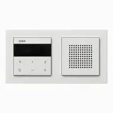 GIRA 232029 Unterputz-Radio-Set E2 IP | reinweiß glänzend