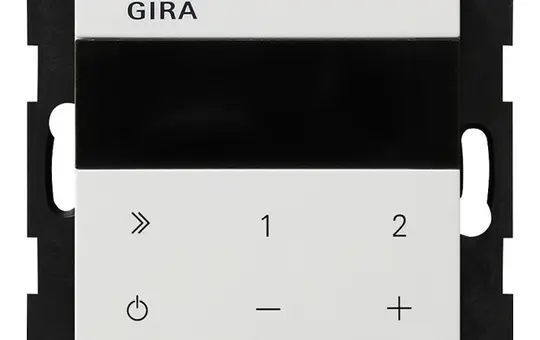 GIRA 232003 Unterputz-Radio System 55 IP | reinweiß glänzend
