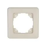KOPP 303101075 Abdeckrahmen EUROPA 1-fach | cremeweiß