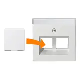 GIRA 264503 Modular-Jack-Blindabdeckung System 55 reinweiß