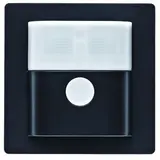 BERKER 85341126 Bewegungsmelderaufsatz Q.1/Q.3 1,1 m, Standard | anthrazit samt lackiert