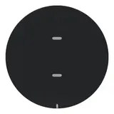 BERKER 80161865 KNX-Tastsensor R.1/R.3 1-fach, Komfort | schwarz glänzend