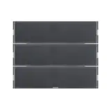 BERKER 80163776 KNX-Tastsensor K.1/K.5 3-fach, Komfort | anthrazit