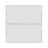 BERKER 80162780 KNX-Tastsensor S.1/B.3/B.7 2-fach, Komfort | polarweiß glänzend