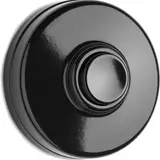THPG 100880 Klingeltaster Bakelit Taste schwarz | schwarz