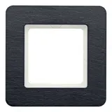BERKER 10116030 Abdeckrahmen Q.7 1-fach | anthrazit/schiefer natur