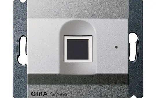 GIRA 261726 Keyless-In Fingerscanner System 55 alu
