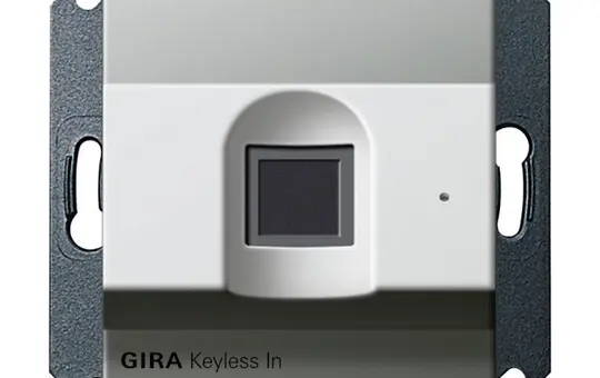 GIRA 2617600 Keyless-In Fingerscanner System 55 edelstahl