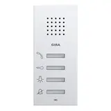 GIRA 125003 Wohnungsstation System 55 Audio | reinweiß glänzend | keine