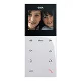 GIRA 123903 Wohnungsstation System 55 Video | reinweiß glänzend | 2,2 Zoll