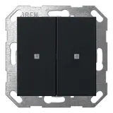GIRA 5173005 KNX-Tastsensor System 55 2-fach | schwarz matt