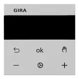 GIRA 5394015 Raumtemperaturregler System 3000 System 55 Display, Bluetooth | grau matt