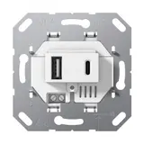 GIRA 234900 USB-Spannungsversorgung USB-A/C, 3,0 A | weiß