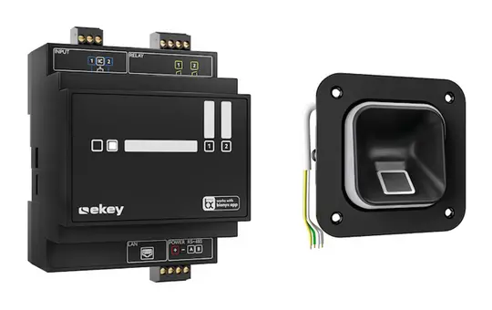 EKEY 204752 Fingerprint-Set sLine Standard | schwarz
