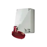 MENNEKES 1141A Wandsteckdose X-CONTACT 63 A, 4-polig, 400 V, zum Durchverdrahten
