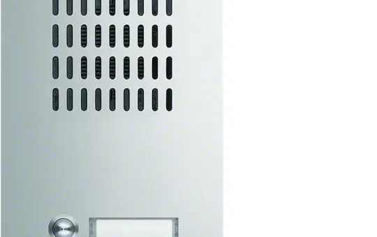 ELCOM 1101180 Audio-Außenstation ESTA 2-Draht 1-fach, 1-reihig | edelstahl