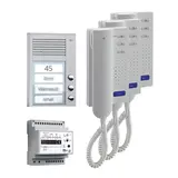 TCS PPA03-EN/02 Türsprechanlagen-Set Aufputz PPA 3-fach, Haustelefone