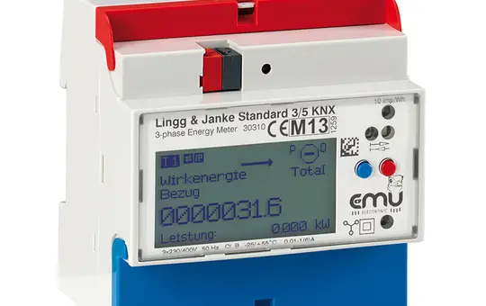 LINGG&JANKE 87765SEC Energiezähler 3-phasig Direktmessung Secure