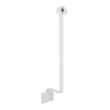 ELSNER Fix, weiß RAL 9003 Ausleger ohne Gelenk | signalweiß | 425 mm