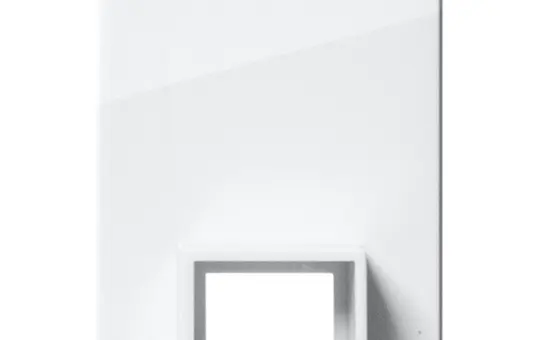 GIRA 106903 Adapter zur Kanaleinführung System 55 1-fach | reinweiß glänzend
