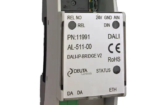 DEUTA 11991 IP-DALI-Controller REG MODBUS TCP
