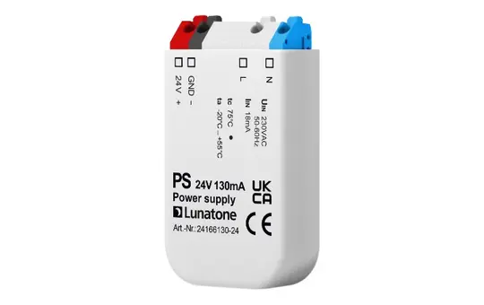 LUNATONE 24166130-24 Netzteil 24 V Unterputz, 130 mA