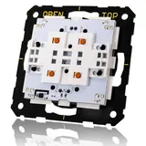 LINGG&JANKE 87861SEC KNX Secure Tastsensor 4-fach, Temperatur-/Feuchtesensor