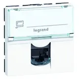 LEGRAND 076576 Netzwerkdose Mosaic STP Kategorie 6 2 Module | weiß