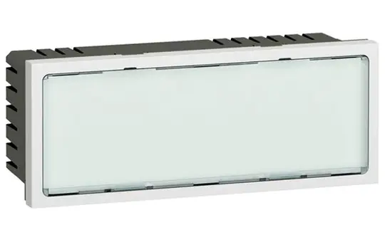 LEGRAND 078522 Signalleuchte Mosaic mit LED flach 2 Module | weiß