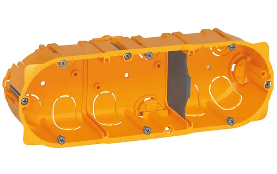 LEGRAND 080043 Hohlwanddose Batibox 3-fach | 40 mm