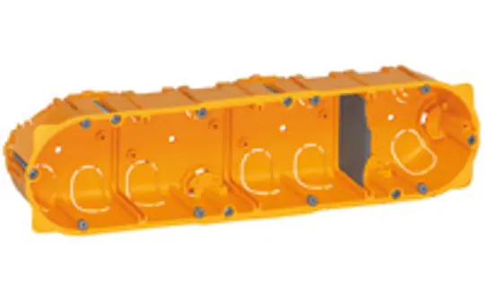 LEGRAND 080054 Hohlwanddose Batibox 4-fach | 50 mm