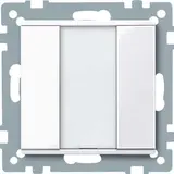 MERTEN 617125 KNX-Tastsensor Plus System M 1-fach | aktivweiß glänzend