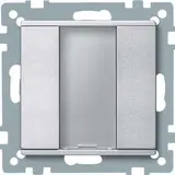 MERTEN 627560 KNX-Tastsensor Plus System M 1-fach | aluminium