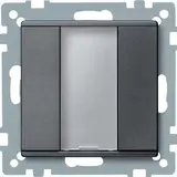MERTEN 627514 KNX-Tastsensor Plus System M 1-fach | anthrazit