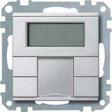 MERTEN MEG6212-0460 KNX-Tastsensor Plus System M 2-fach, Raumtemperaturregler | aluminium