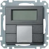 MERTEN MEG6212-0414 KNX-Tastsensor Plus System M 2-fach, Raumtemperaturregler | anthrazit