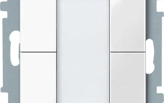MERTEN 617219 KNX-Tastsensor Plus System M 2-fach | polarweiß glänzend
