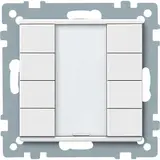 MERTEN 627819 KNX-Tastsensor Plus System M 4-fach | polarweiß