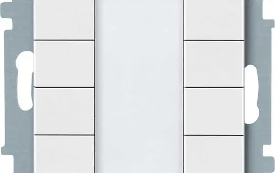 MERTEN 627819 KNX-Tastsensor Plus System M 4-fach | polarweiß