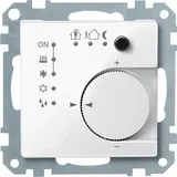 MERTEN 616719 KNX-Raumtemperaturregler System M Standard | polarweiß glänzend