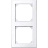 MERTEN 478225 Abdeckrahmen M-Smart 2-fach | aktivweiß glänzend
