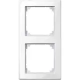 MERTEN 478219 Abdeckrahmen M-Smart 2-fach | polarweiß glänzend