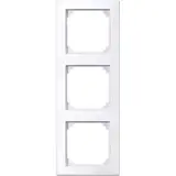MERTEN 478325 Abdeckrahmen M-Smart 3-fach | aktivweiß glänzend