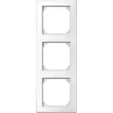 MERTEN 478319 Abdeckrahmen M-Smart 3-fach | polarweiß glänzend