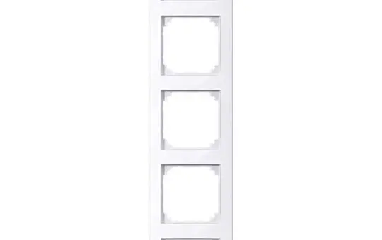 MERTEN 478525 Abdeckrahmen M-Smart 5-fach | aktivweiß glänzend