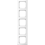 MERTEN 478519 Abdeckrahmen M-Smart 5-fach | polarweiß glänzend