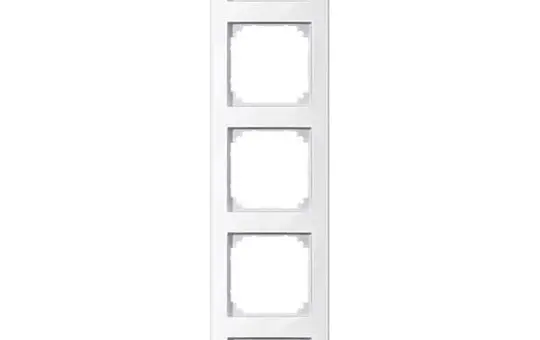 MERTEN 478519 Abdeckrahmen M-Smart 5-fach | polarweiß glänzend