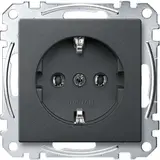 MERTEN MEG2301-0414 SCHUKO-Steckdose System M Standard | anthrazit